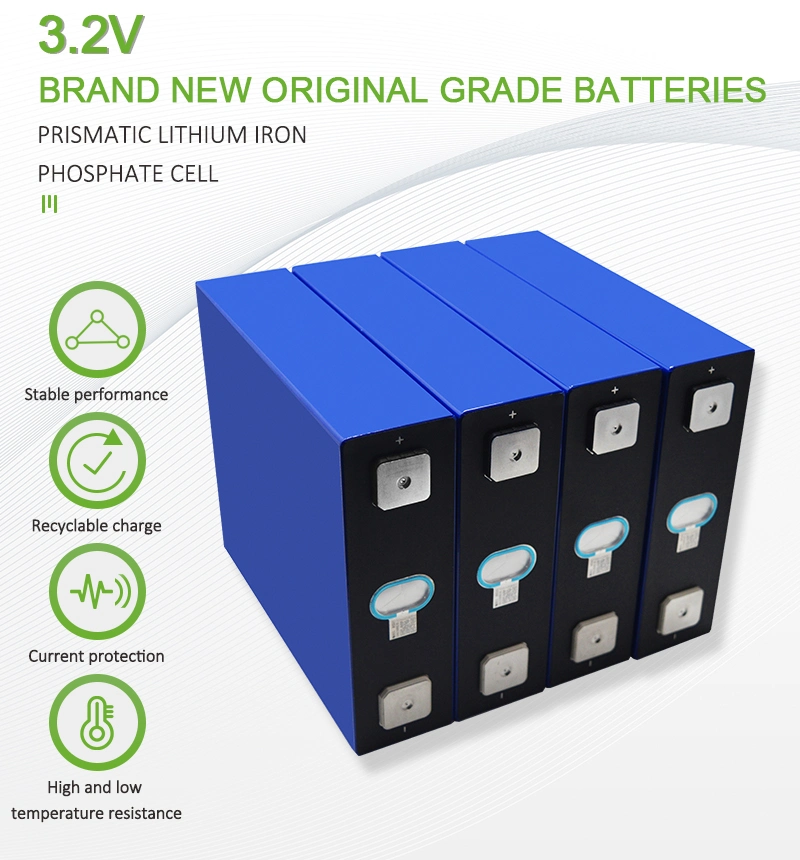 Lithium Iron Phosphate Grade a Rechargeable 3.2V 230ah Prismatic LiFePO4 Battery Cells