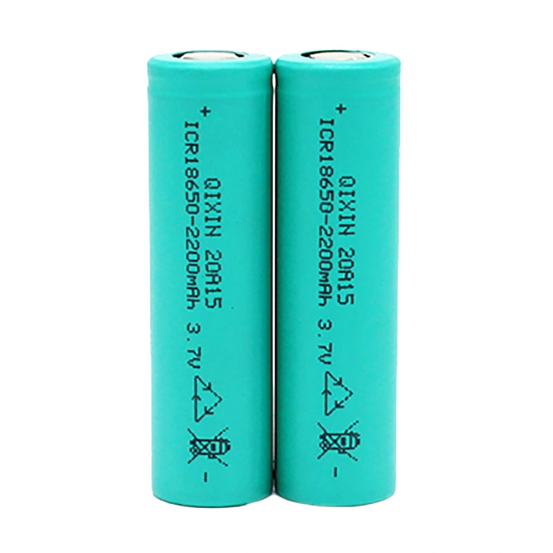 8c Middle Power Li-ion 18650 3.7V 2200mAh Cell 8c Continuous Discharge Rate Li Ion Cylindrical Power Cell