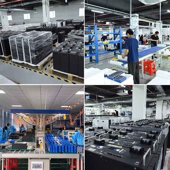 Paquete de batería de fosfato de hierro y litio de 25,6 V, 280 Ah, LiFePO4, con almacenamiento de energía BMS inteligente de 48 V, 100 A, 16 s